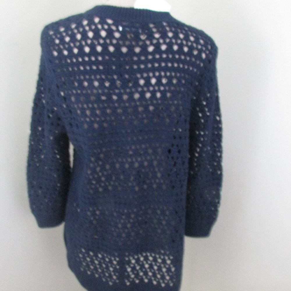 Croft & Barrow Pullover Sweater Loose Weave - Picture 5 of 8